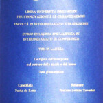 02-LaureaMagistrale-TesiDiLaurea Paola de Rosa. Laurea Magistrale in Interpretazione di Conferenza.